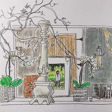 Studio interior by Florbela Nienaber