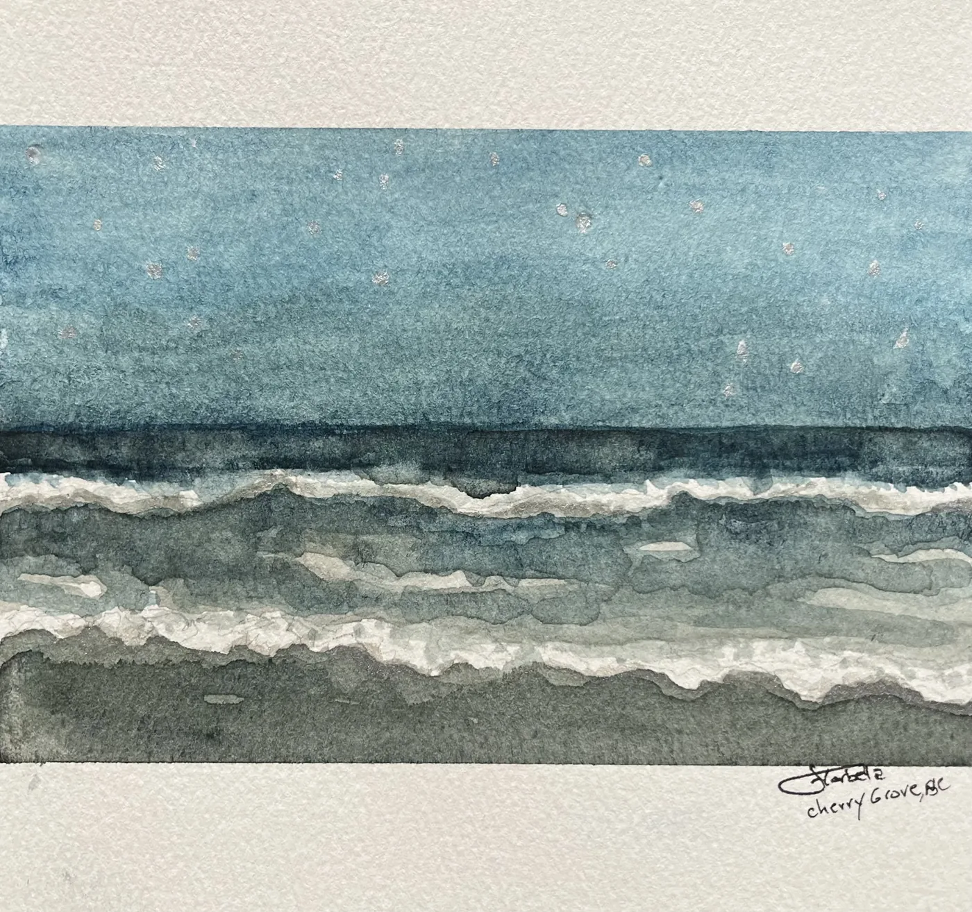 Cherry Grove — original artwork by Florbela Nienaber