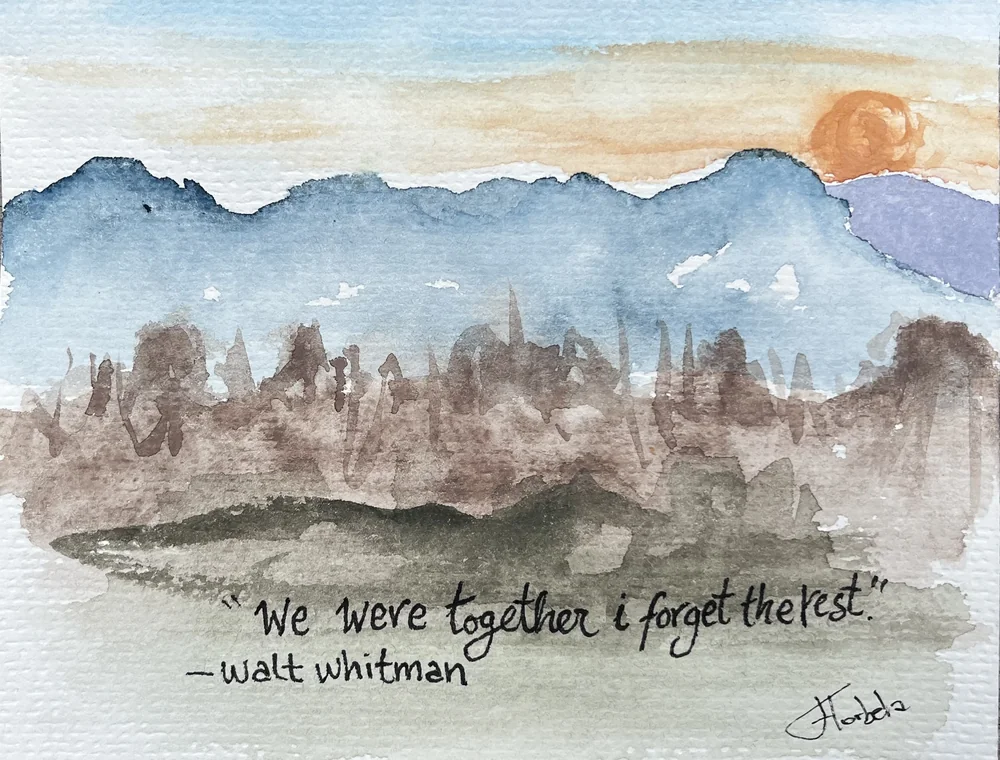 Whitman mountains by Florbela Nienaber