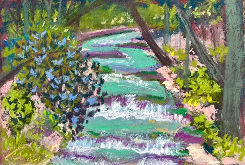 Forest stream by Florbela Nienaber
